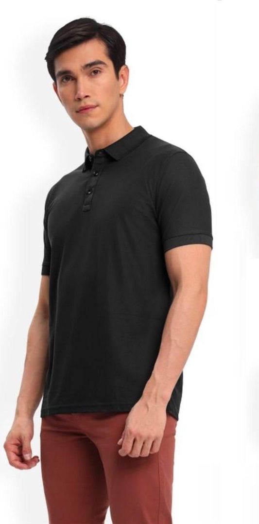 Men's Solid Polo T-Shirts – Half Sleeves (Pack of 3)