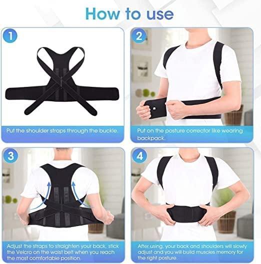 Posture Support Shoulder Belt for Men & Women